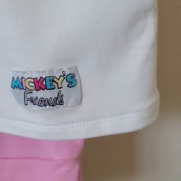 Disney Mickey & Friends Blue Pink Dolman Sleeve Sleep Shirt Size 3XL - Picture 4 of 8